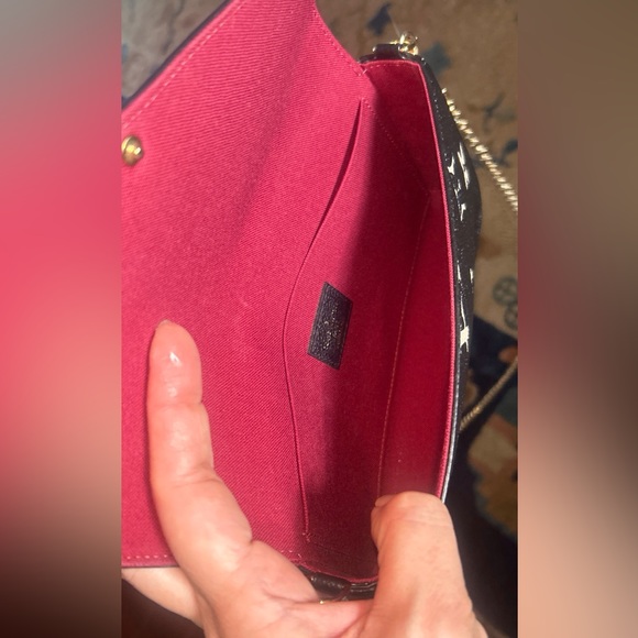 LOUIS VUITTON FELICIE monogram empreinte Crossbody BAG or clutch (no ins… - Picture 8 of 8